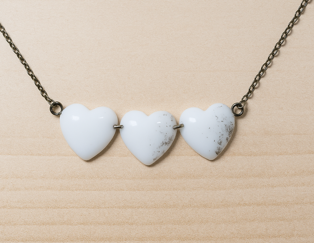 Tripple Floating Heart Necklace