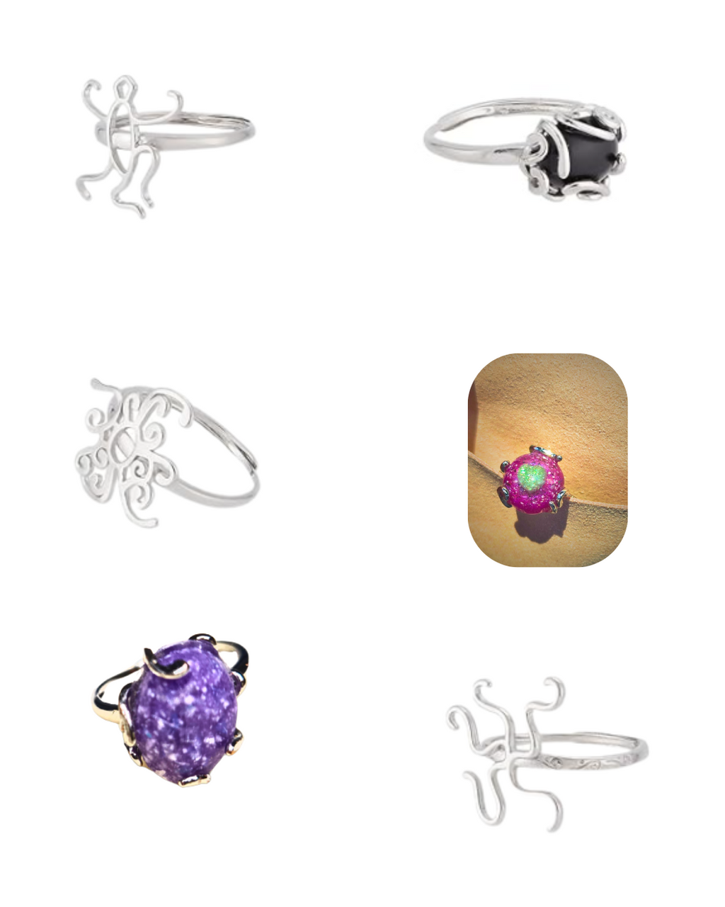 Claw Set Breastmilk Ring