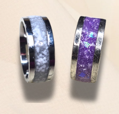 Breastmilk Ring - Barrel Style - Unisex